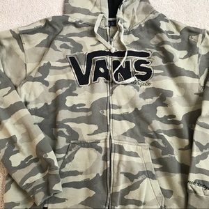 Vans Camouflage Hoodie Sweater